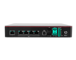 TesiraFORTE X 1600​Meeting Room DSP with 4 integrated PoE+ ports. AVB & Dante, 2x2 analog I/O, Stereo USB and 16 channels of AEC. Includes Biamp Launch automatic discovery and tuning