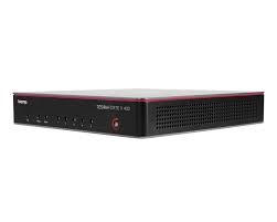 TesiraFORTE X 400​Meeting Room DSP with 4 integrated PoE+ ports. AVB & Dante, 2x2 analog I/O, Stereo USB and 4 channels of AEC. Includes Biamp Launch automatic discovery and tuning