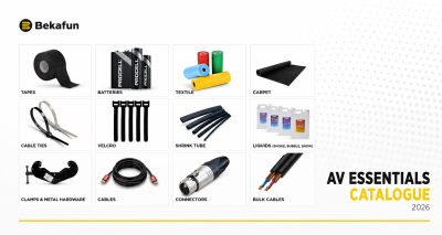 AV Essentials voor Events, Theater & Installatie