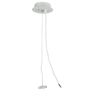 Ceiling suspensionkit white in cl suppl &wire 3circ.trackIP20