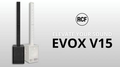RCF introduceert de nieuwe EVOX V15!