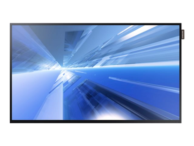 Samsung DC32E - 32" Diagonal Class DCE Series LED-backlit LCD display - digital signage - 1080p (Full HD) 1920 x 1080 - Slim Direct Backlight