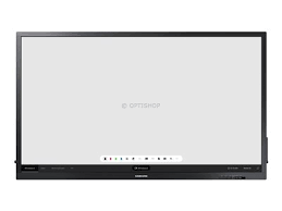 Samsung QB75N-W - 75" Diagonal Class QBN Series LED-backlit LCD display - interactive - with touchscreen - Tizen OS 3.0 - 4K UHD (2160p) 3840 x 2160 - New Edge Backlight - black