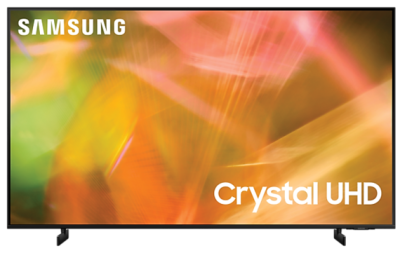 Samsung UE55AU8000K - 55" Diagonal Class 8 Series LED-backlit LCD TV - Crystal UHD - Smart TV - Tizen OS - 4K UHD (2160p) 3840 x 2160 - HDR - black