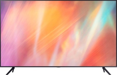 Samsung UE55AU7170U - 55" Diagonal Class 7 Series LED-backlit LCD TV - Smart TV - Tizen OS - 4K UHD (2160p) 3840 x 2160 - HDR - titan grey