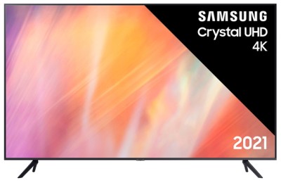 Samsung UE55AU7100K - 55" Diagonal Class 7 Series LED-backlit LCD TV - Smart TV - Tizen OS - 4K UHD (2160p) 3840 x 2160 - HDR - titan grey