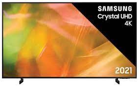 Samsung UE50AU8000K - 50" Diagonal Class 8 Series LED-backlit LCD TV - Crystal UHD - Smart TV - Tizen OS - 4K UHD (2160p) 3840 x 2160 - HDR - black