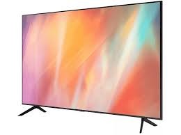 Samsung UE43AU7100K - 43" Diagonal Class 7 Series LED-backlit LCD TV - Smart TV - Tizen OS - 4K UHD (2160p) 3840 x 2160 - HDR - titan grey