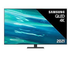 Samsung QE85Q80AAT - 85" Diagonal Class Q80A Series LED-backlit LCD TV - QLED - Smart TV - Tizen OS - 4K UHD (2160p) 3840 x 2160 - HDR - Quantum Dot, Direct LED - silver carbon