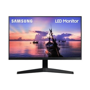 Samsung F27T350FHR - LED monitor - 27" - 1920 x 1080 Full HD (1080p) @ 75 Hz - IPS - 250 cd/m² - 1000:1 - 5 ms - HDMI, VGA - dark grey/blue