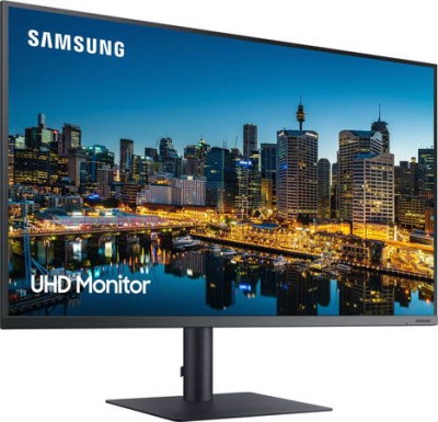 Samsung F32TU870VR - TU87F Series - LED monitor - 31.5" (32" viewable) - 3840 x 2160 4K @ 60 Hz - VA - 250 cd/m² - 2500:1 - HDR10 - 8 ms - 2xThunderbolt 3, HDMI, DisplayPort - dark grey/blue