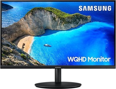 Samsung F27T700QQU - T70F Series - LED monitor - 27" - 2560 x 1440 QHD @ 75 Hz - IPS - 300 cd/m² - 1000:1 - 5 ms - 2xHDMI, DisplayPort - black