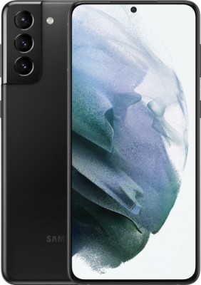 Samsung Galaxy S21+ 5G - 5G smartphone - dual-SIM - RAM 8 GB / 128 GB - OLED display - 6.7" - 2400 x 1080 pixels (120 Hz) - 3x rear cameras 12 MP, 12 MP, 64 MP - front camera 10 MP - phantom black