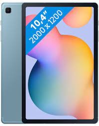 Samsung Galaxy Tab S6 Lite - Tablet - Android - 128 GB - 10.4" TFT (2000 x 1200) - microSD slot - 3G, 4G - angora blue