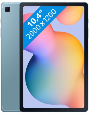 Samsung Galaxy Tab S6 Lite - Tablet - Android 10 - 64 GB - 10.4" TFT (2000 x 1200) - microSD slot - 3G, 4G - angora blue