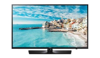Samsung HG50ET690UX - 50" Diagonal Class HT690U Series LED-backlit LCD TV - hotel / hospitality - Smart TV - 4K UHD (2160p) 3840 x 2160 - HDR - black