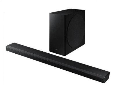 Samsung HW-Q600A - Sound bar system - 3.1.2-channel - wireless - Bluetooth - black