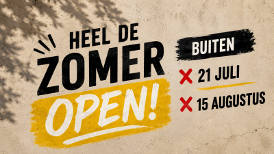 Bekafun is de hele zomer gewoon open!