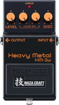 Boss - LEGENDARY HM-2 HEAVY METAL DISTORTION REBORN WITH WAZA INNOVATION - MADE IN JAPAN