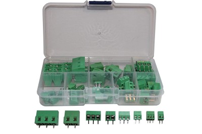 Set of 8 screw-down connector blocks for 8OX