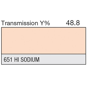 Lee Rol 651 - Hi Sodium (7,62m x 1,22m)