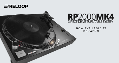 Reloop RP-2000 MK 4 - Direct-drive Turnatable System