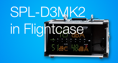 Dateq SPL-D3MK2 geluidsmeter in flightcase