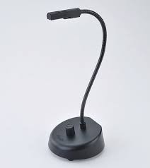 Littlite LW-18e-Led - LED Desk Light with Dimmer, 18" Gooseneck, Euro Power Supply