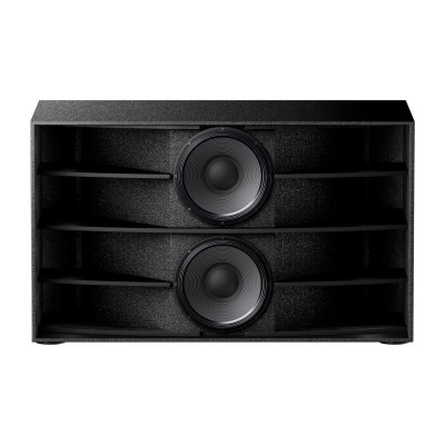 Dual 15-inch high power upper bass box