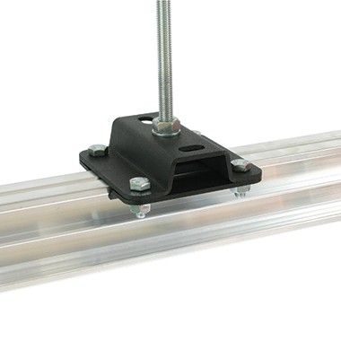STUDIO RAIL 80 25MM CEILING BRACKET  supplied with rail clamps