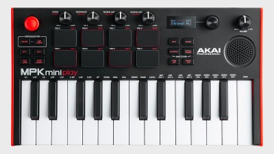 Akai MPK MINI PLAY MK3 Compact Keyboard and Pad Controller with Built-In Speaker