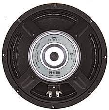 Eminence PA-S1510 - Ferrite Magnet, Stamped Frame, 1.5” Copper Voice Coil, 125 Watts, 95.3db Sensitivity