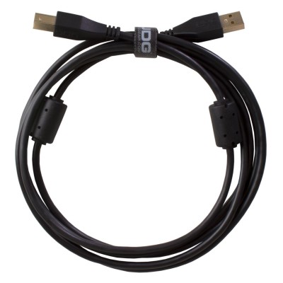 UDG U95001BL Ultimate Audio Cable USB 2.0 A-B black Straight  1m