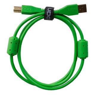 UDG U95001GR Ultimate Audio Cable USB 2.0 A-B Green Straight  1m