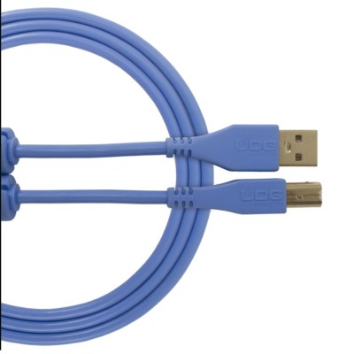 UDG U95001LB Ultimate Audio Cable USB 2.0 A-B Blue Straight 1m
