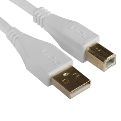 UDG U95001WH Ultimate Audio Cable USB 2.0 A-B White Straight  1m