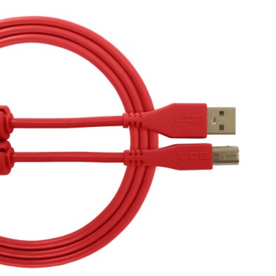 UDG U95002RD Ultimate Audio Cable USB 2.0 A-B Red Straight 2m