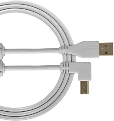 UDG U95004WH Ultimate Audio Cable USB 2.0 A-B White Angled 1m