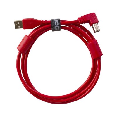 UDG U95006RD Ultimate Audio Cable USB 2.0 A-B Red Angled 3m