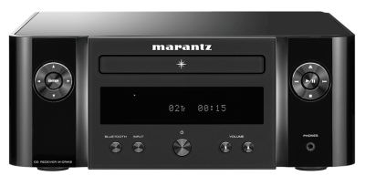 Marantz MCR412 CD speler en versterker met DAB+, FM en Bluetooth Black