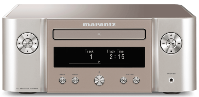 Marantz MCR612 Netwerk-cd-speler met HEOS Built-in en DAB+/FM Radio Silver-Gold