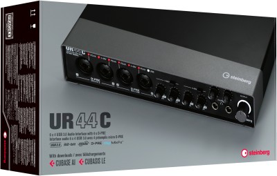UR44C UK - USB 3 Audio Interface incl MIDI I/O & iPad connectivity