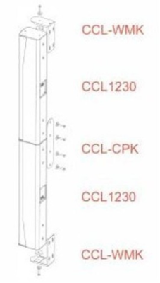 Plaque de jonction pour colonne CCL - Celto Acoustique
