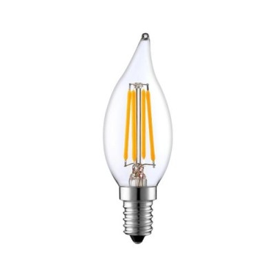 E14 lamp kaars clear 2700k 4.5w dimmable