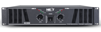 NEXT Audiocom MA900 PROFESSIONAL POWER AMPLIFIER 2X475W - 2OHM