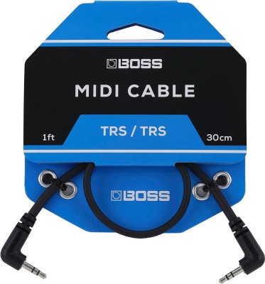 BOSS BCC-1-3535, INTERCONNECT CABLE TRS/TRS 30 CM
