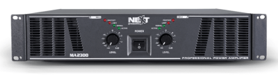 Next Pro Audio MA2300 PROFESSIONAL POWER AMPLIFIER 2X1150W - 2OHM