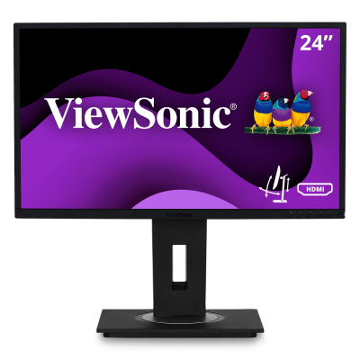ViewSonic LED monitor VG2448a-2 24" Full HD 250 nits, resp 5ms, incl 2x2W speakers frameloos