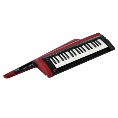 Korg RK-100S 2 Keytar, digitaal, USB, 37 toetsen, translucent rood