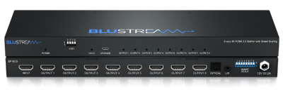 8-Way 4K HDMI2.0 HDCP2.2 Splitter with Smart Scaling, Audio Breakout and EDID Management (Q3/22)